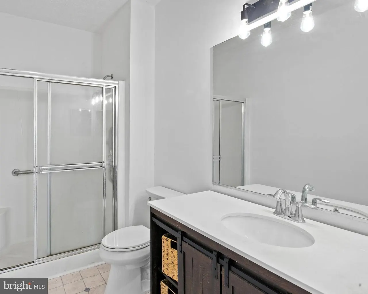 Bath with walk-in shower