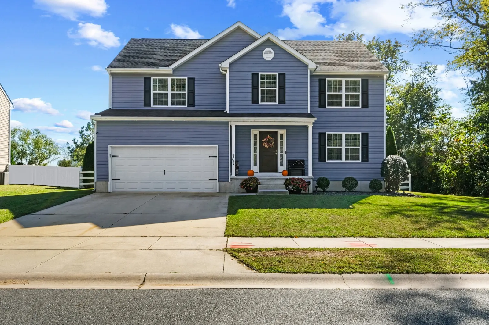 Front of the home