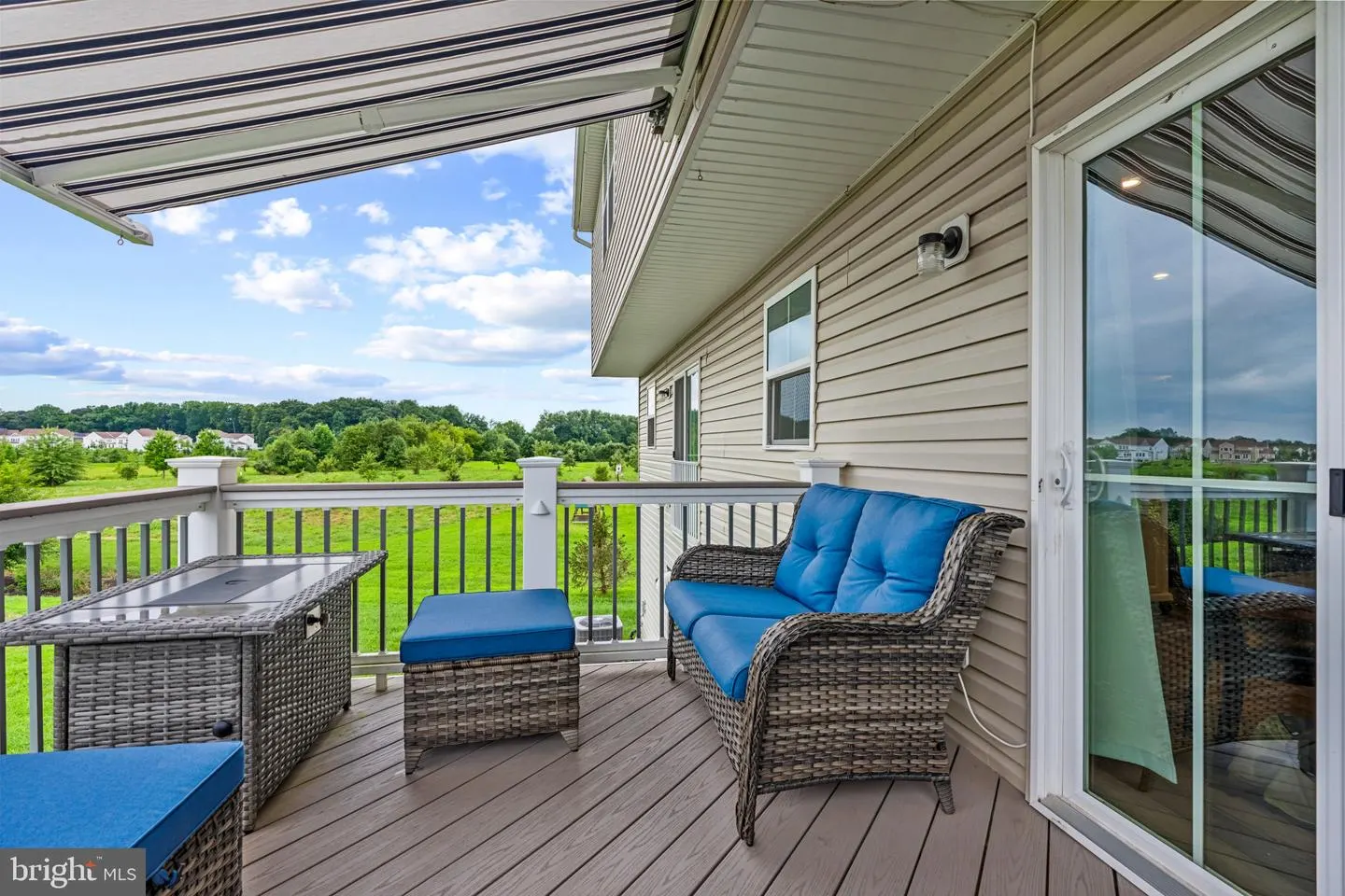 Deck with open views